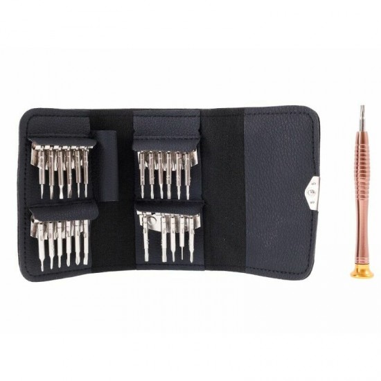 Mikro skrūvgriežu komplekts, 25 uzgaļi