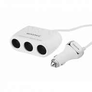 Sadales pagarinātājs piepīpētāja ligzdai, 4 USB 3.4A, 3 piepīpētāja atveres