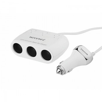 Sadales pagarinātājs piepīpētāja ligzdai, 4 USB 3.4A, 3 piepīpētāja atveres