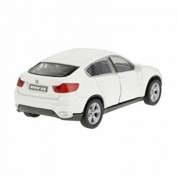 Modelīši BMW X6, balts, 1:34, Welly