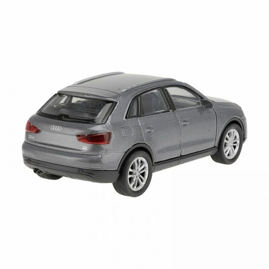 Modelīši Audi Q3 2013, pelēks, 1:34, Welly