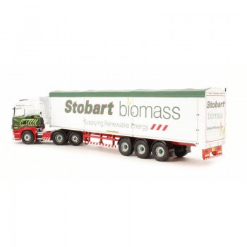 Modelīši - Scania R440 Highline ar puspiekabi Stobart, 1:76, Atlas