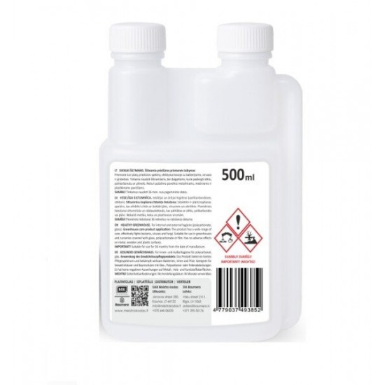 VESELĪGA SILTUMNĪCA – Siltumnīcu higiēnas līdzeklis 500 ml (polikarbonātam un stiklam)