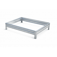 Paaugstinātā dārza dobe Klasika Garden 950×750×100 mm, cinkota