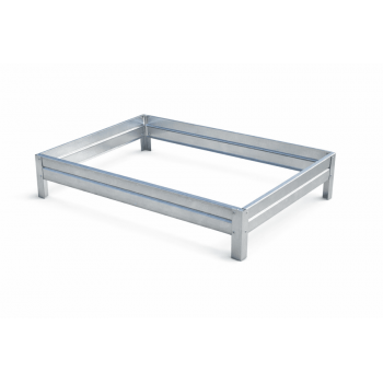 Paaugstinātā dārza dobe Klasika Garden 950×750×100 mm, cinkota