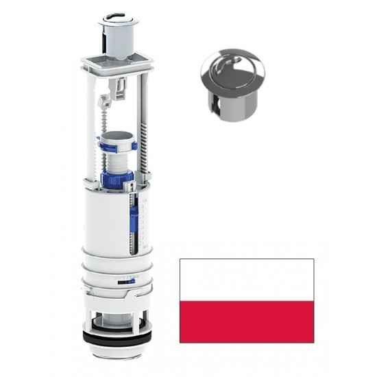 WC tvertnes arm.,regulējama STOP-poga, 0702110 PL