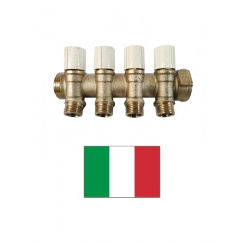 Kolektors ar krāniem 3745 3/4 x3, 3/4X3