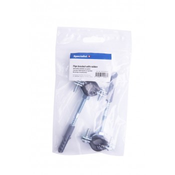 SPECIALIST+ cauruļu turētājs ar gumiju, 32-36 mm, 1", 2 gab.