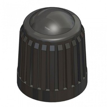 Ventīļa uzgalis, vāciņš, melns (100gb)*