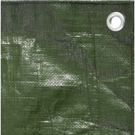 Tents – pārklājs 3 × 4 m, zaļš (90 g/m²)