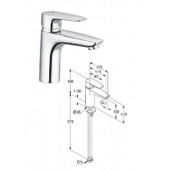 Keramiskās izl. krāns 342920575, PURE&SOLI