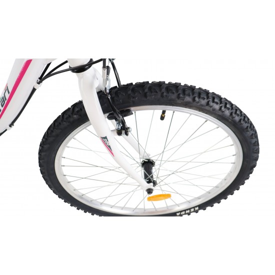 Sieviešu velosipēds 24'' ''TORINO'', balts