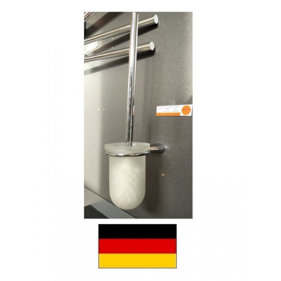 WC birte ar turētāju 141500100+101,hroms, LOGO