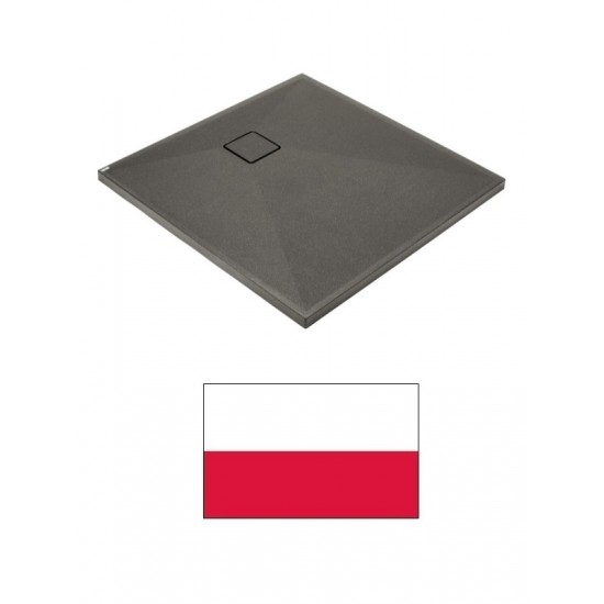 Dušas paliktnis granīta 90x90cm KQR_T41B, CORREO