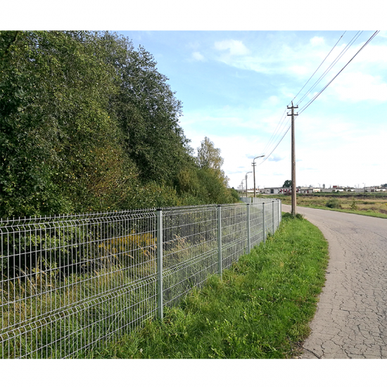 Žoga panelis 3D 50*200/5mm, ZN pēc metināšanas H 1.53m; Ø 5mm; L 2.5m