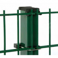 Žoga panelis 2D 50*200 6/5/6mm, ZN/KRĀSOTS, UV, RAL6005 zaļš H 2.03m;Ø6/5/6mm;L 2.5m