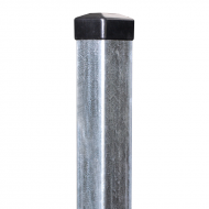 Stabs taisnstūrprofila 40*60/1.2mm, ZN Senzimir, cepurīte H 2.3m; 40*60/1.2mm;ZN;