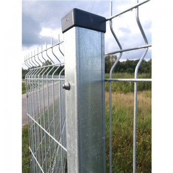 Stabs taisnstūrprofila 40*60/1.5mm, ZN Karsti, cepurīte H 1.7m; 40*60/1.5mm;ZN;