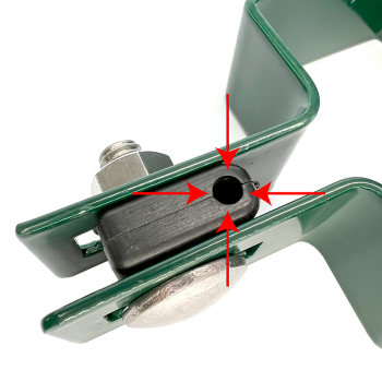 Stiprinājums 4mm 4mm