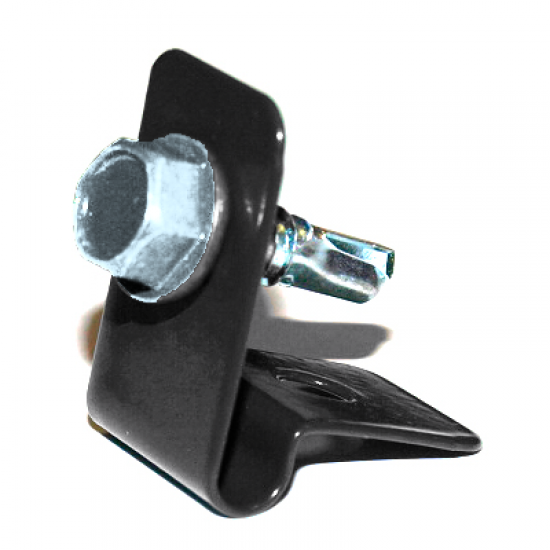 Metāla stiprinājums stieplei RAL7016 pelēks 1 GAB / PC