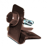 Metāla stiprinājums stieplei RAL8017 brūns 1 GAB / PC