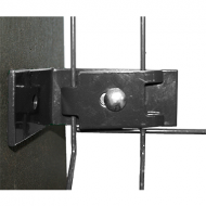 Paneļu betona/koka stiprinājums RAL7016 pelēks 90°