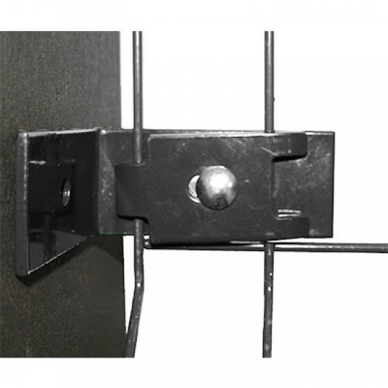 Paneļu betona/koka stiprinājums RAL7016 pelēks 90°