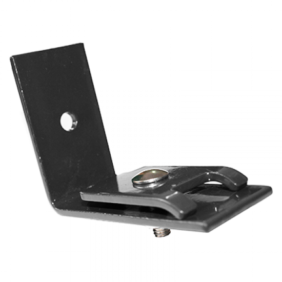 Paneļu betona/koka stiprinājums RAL7016 pelēks 90°