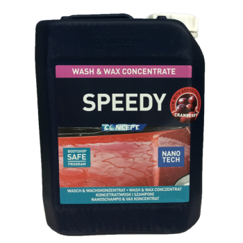 SPEEDY NANO WASH & WAX 5L šampūns (konc.)