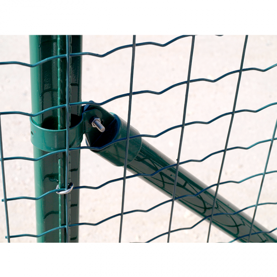 Atsaites stabs Ø38/1.3mm, UV, RAL6005 zaļš H 2.0m; Ø 38/1.3mm;