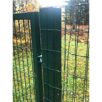 Metāla klipši metināta žogs skavošanai