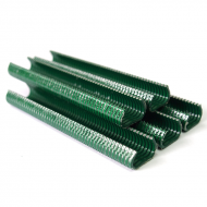 Metāla skavas 1000 gb 20mm RAL6005 zaļš 20mm