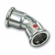 Cinkota tērauda līkums 45° FF