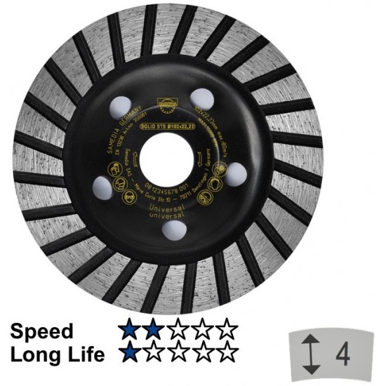 Dimanta slīpripa SAMEDIA STS180x22