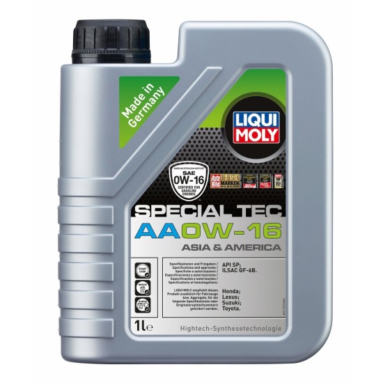 LIQUI MOLY Sintētiskā eļļa TEC AA 0W16 1L