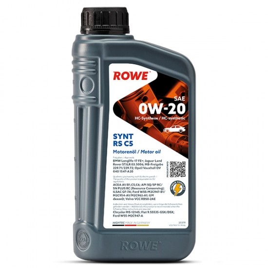 ROWE SYNT RS C5 SAE 0W-20 1L