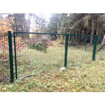 Kvadrātprofilu vārtu vērtnes W4M RAL7016 pelēks H1.75 W4.0m