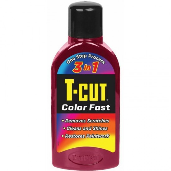 T-Cut C/Fast Pulētājs a/m virsbūvei-t. sarkans,500ml