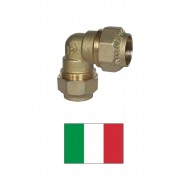 Līkums cauruļu savienošanai,misiņš 3013G, 25X25