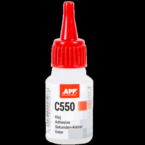 APP Ciānakrila līmes gumijai un plastmasai C550
