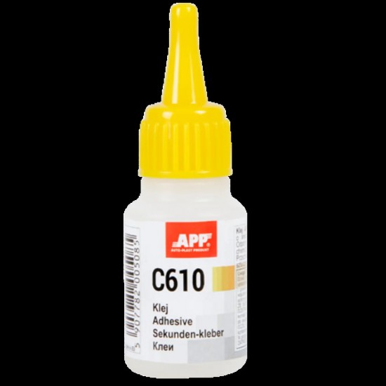 APP Ciānakrila līmes gumijai un plastmasai C610