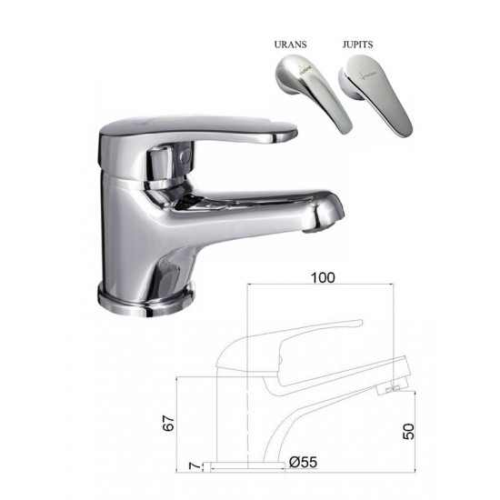 Keramiskās izl. krāns MG-6260, URANS