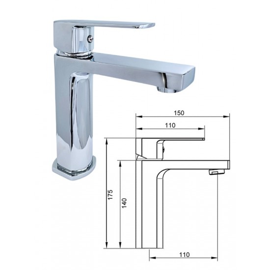 Keramiskās izl. krāns MG-2560, MALTA