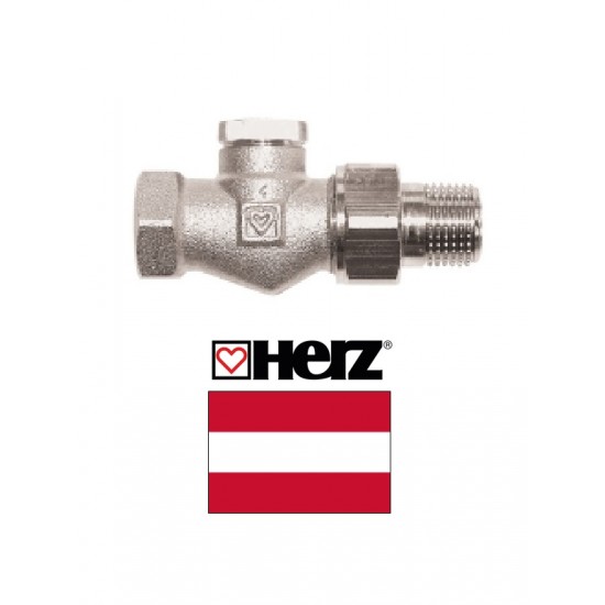 Atpakaļgaitas noslēgvārsts 1/2 1372341, HERZ-RL-1