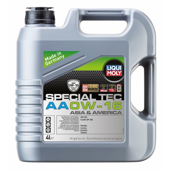 LIQUI MOLY Sintētiskā eļļa TEC AA 0W16 4L