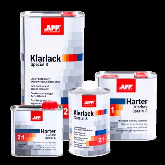 APP Caurspīdīga akrila laka Special S 1l