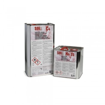Soll Akrila laka, C4 komplekts 7.5l Normāls