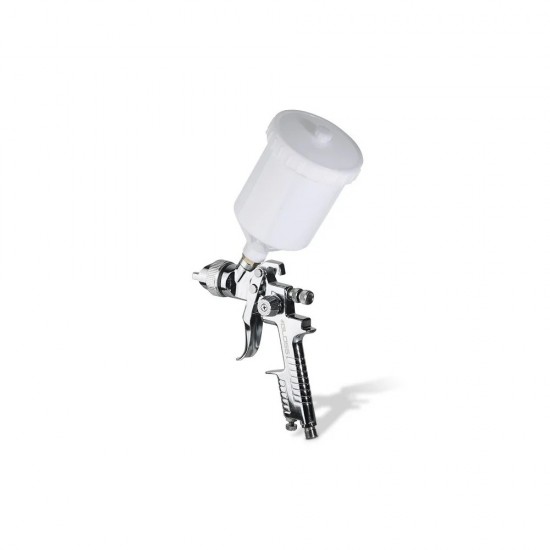 Gloss Augstspiediena krāsošanas pistole, hromēta GH-827RPX, 1.8mm