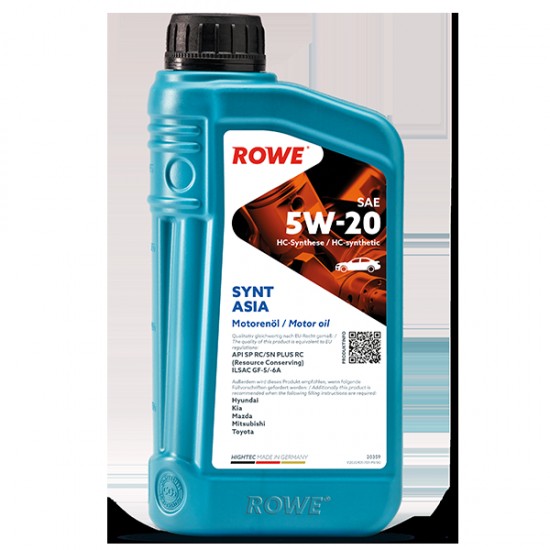 ROWE SYNT ASIA SAE 5W-20 1L