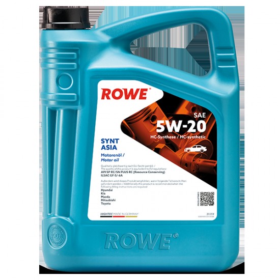 ROWE SYNT ASIA SAE 5W-20 5L
